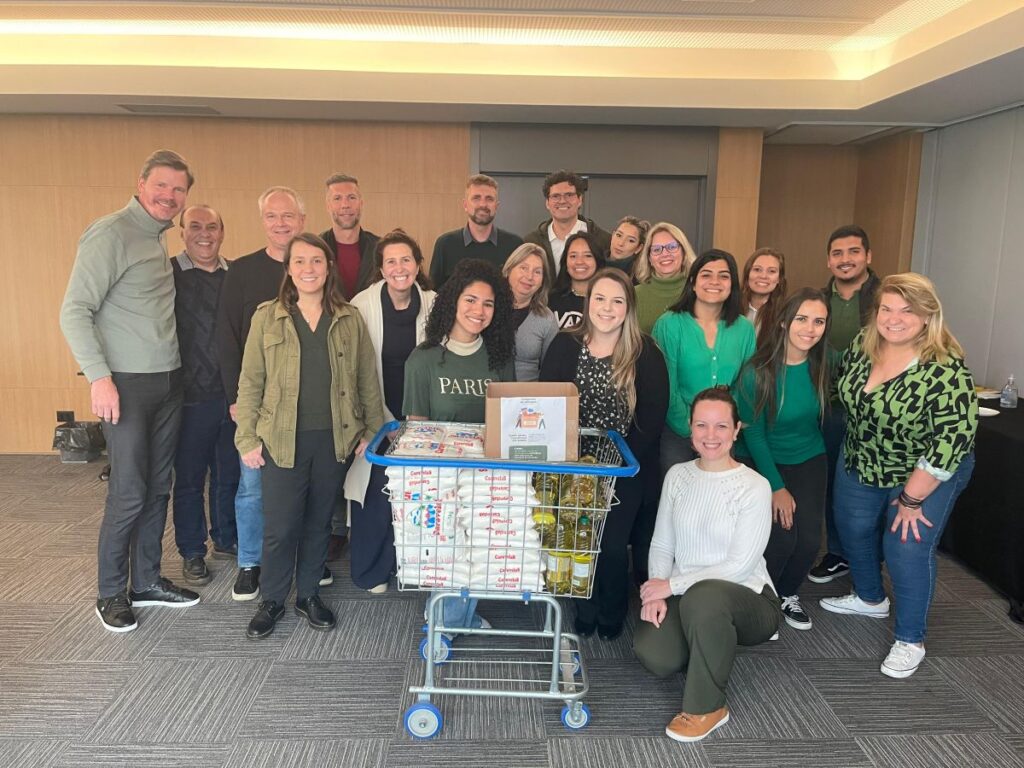 Campanha do alimento e engajamento dos colaboradores do Grupo Noster